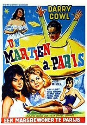 Марсианин в Париже (1961) постер