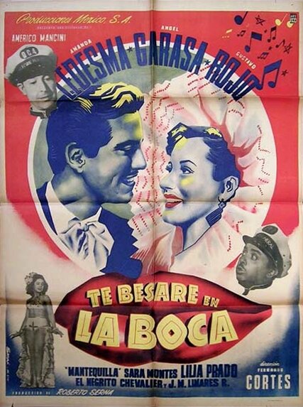 Te besaré en la boca (1950) постер