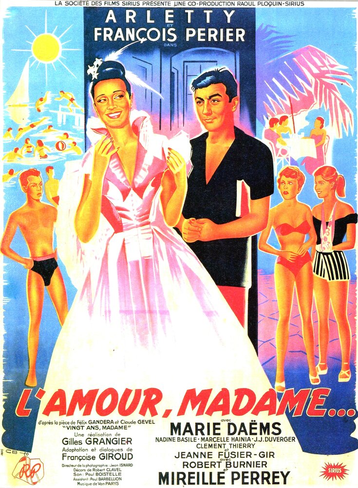 Любовь, мадам (1952) постер