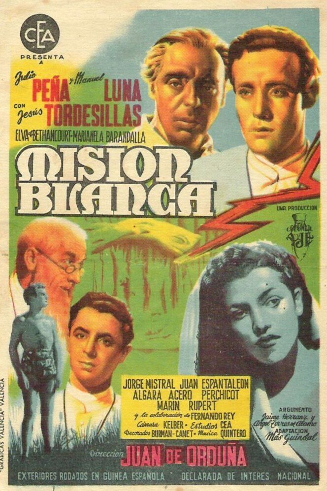 Misión blanca (1946) постер