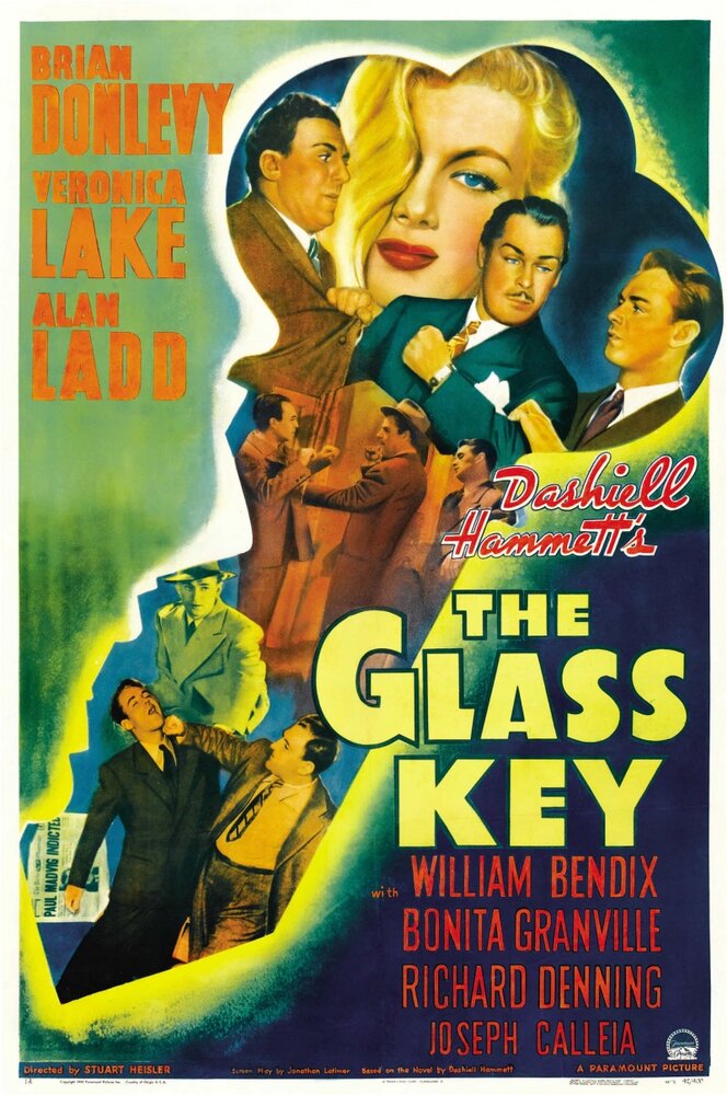 Стеклянный ключ (1942) постер