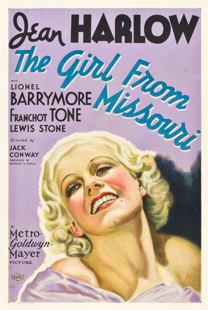 Девушка из Миссури (1934) постер