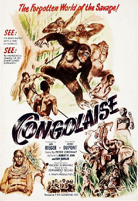 Savage Africa (1950) постер