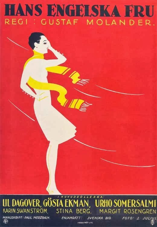 Его английская жена (1927) постер