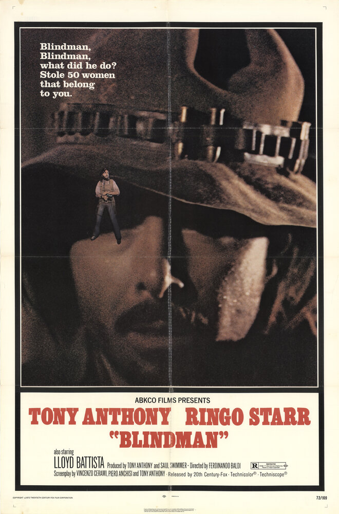 Слепой (1971) постер