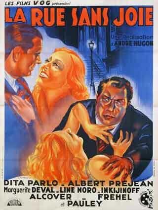 Безрадостная улица (1938) постер