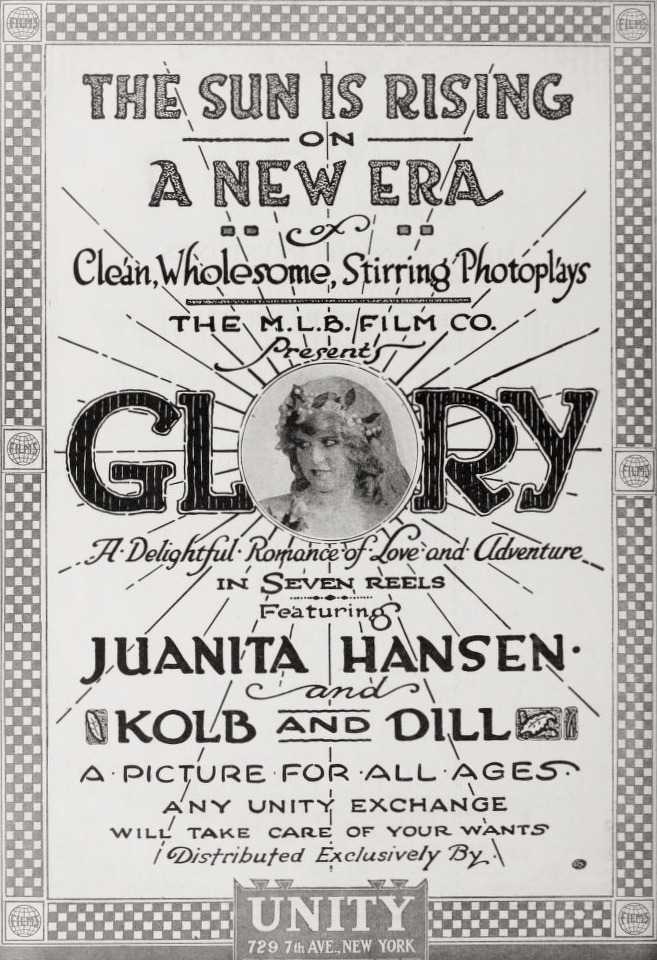 Слава (1917) постер