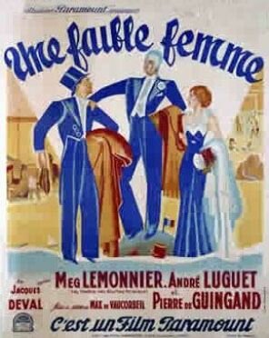 Une faible femme (1932) постер