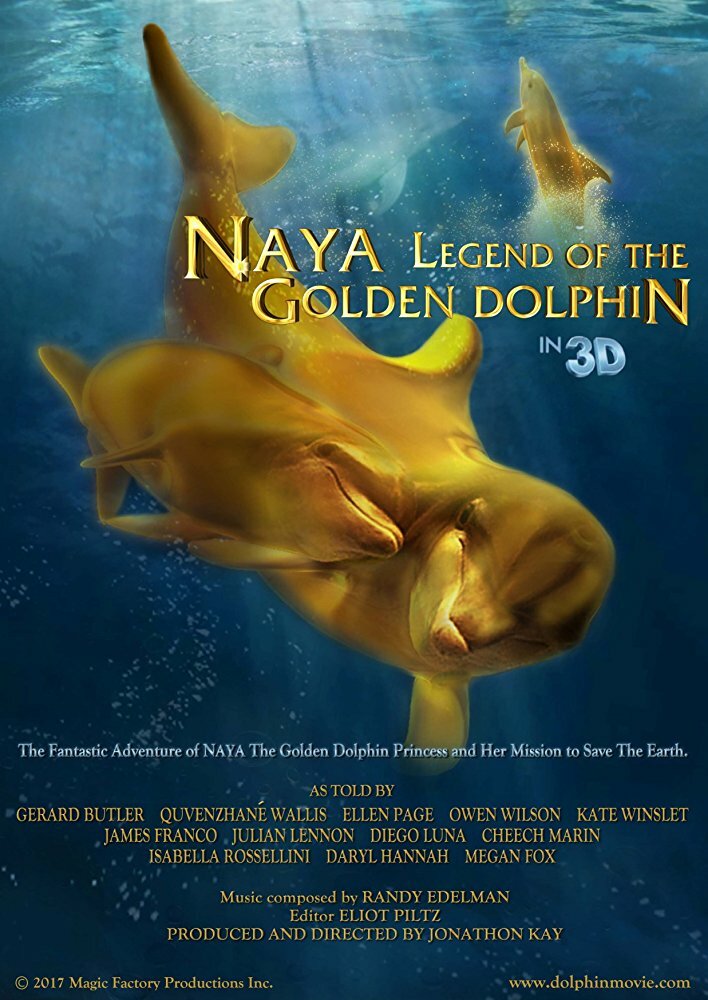 Naya Legend of the Golden Dolphin (2025) постер