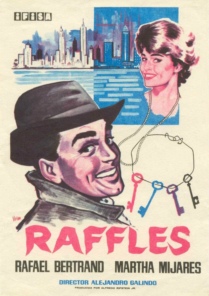 Raffles (1958) постер