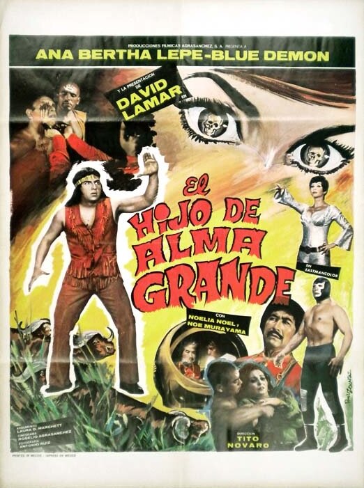 El hijo de Alma Grande (1976) постер