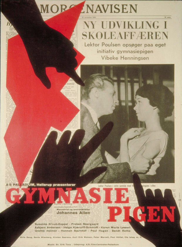 Gymnasiepigen (1960) постер