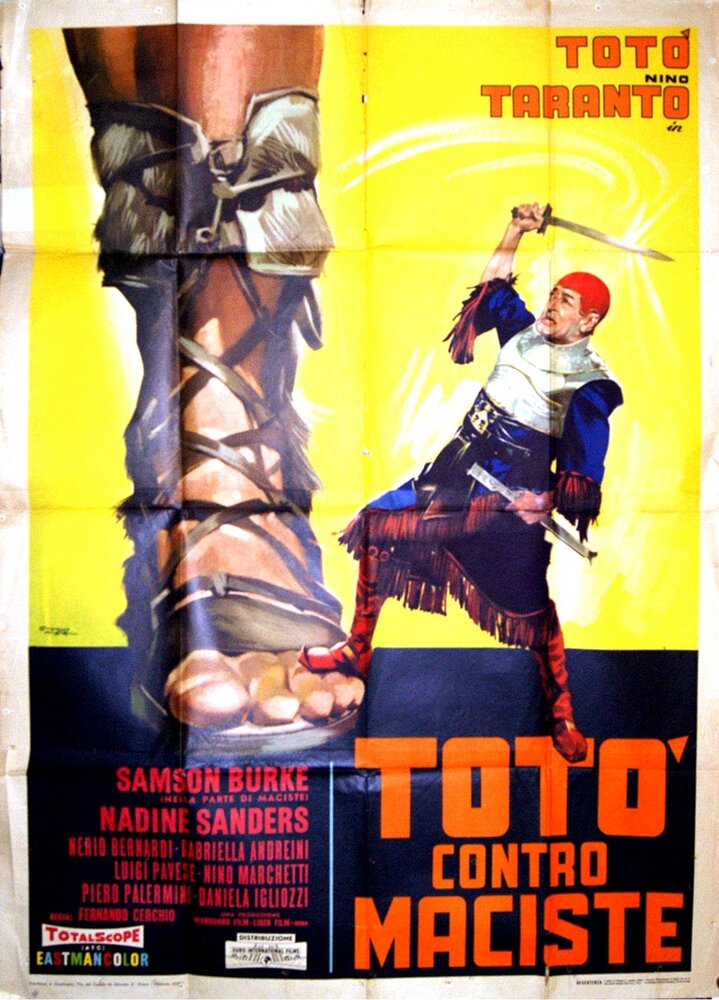 Тото против Мациста (1962) постер