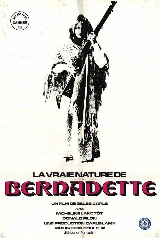 Подлинная натура Бернадетты (1972) постер