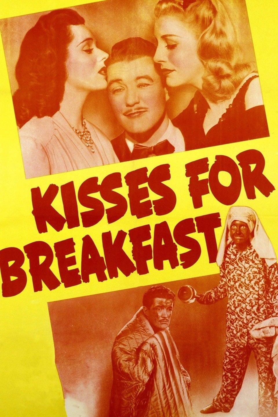 Поцелуи на завтрак (1941) постер