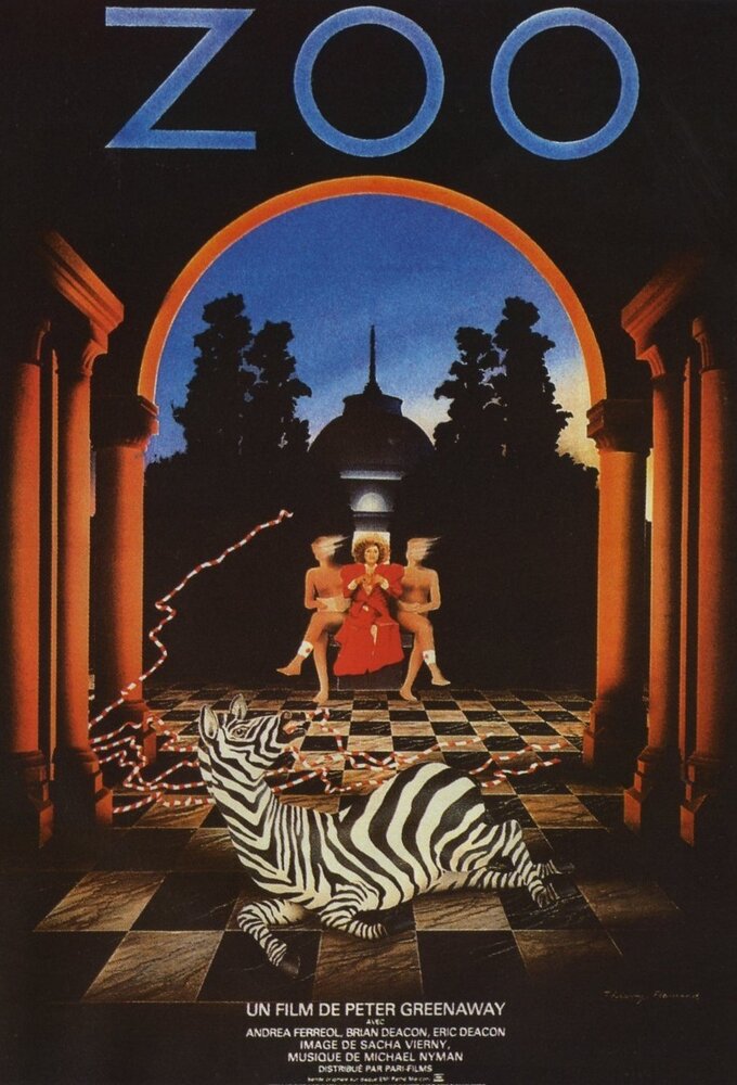 Зед и два нуля (1985) постер