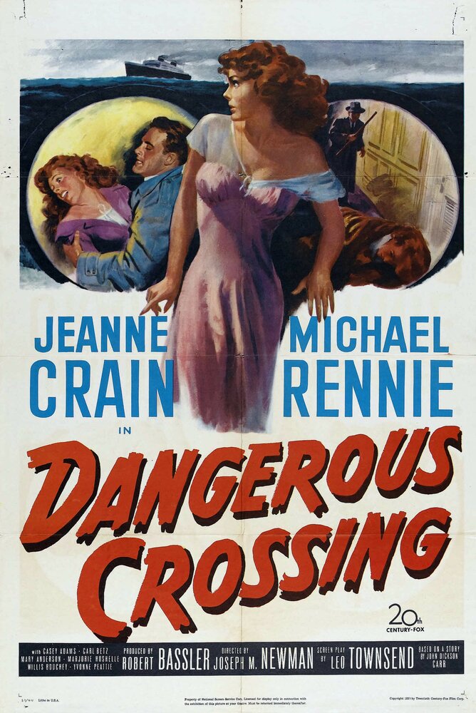 Опасный круиз (1953) постер