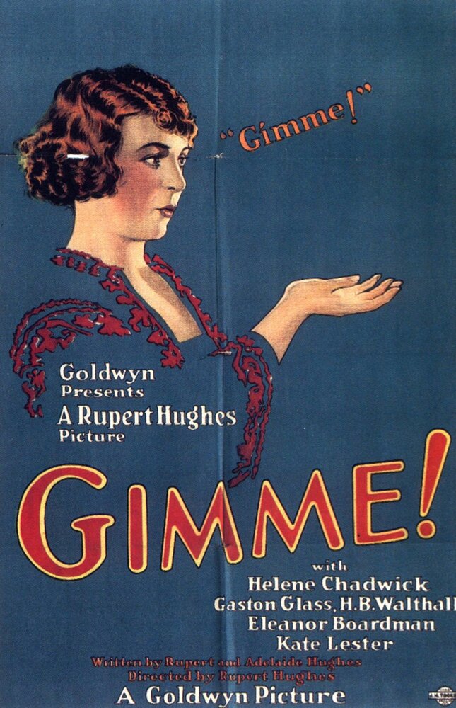 Gimme (1923) постер