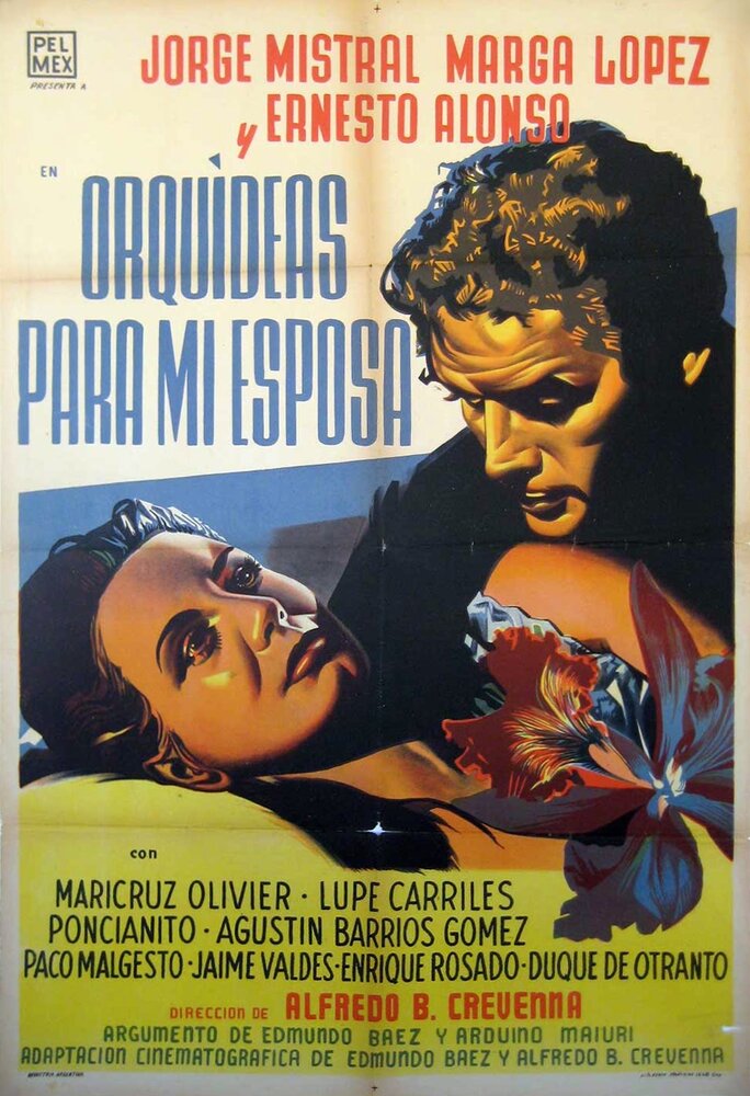 Orquídeas para mi esposa (1954) постер