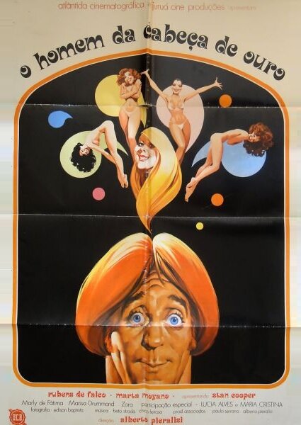 O Homem da Cabeça de Ouro (1975) постер