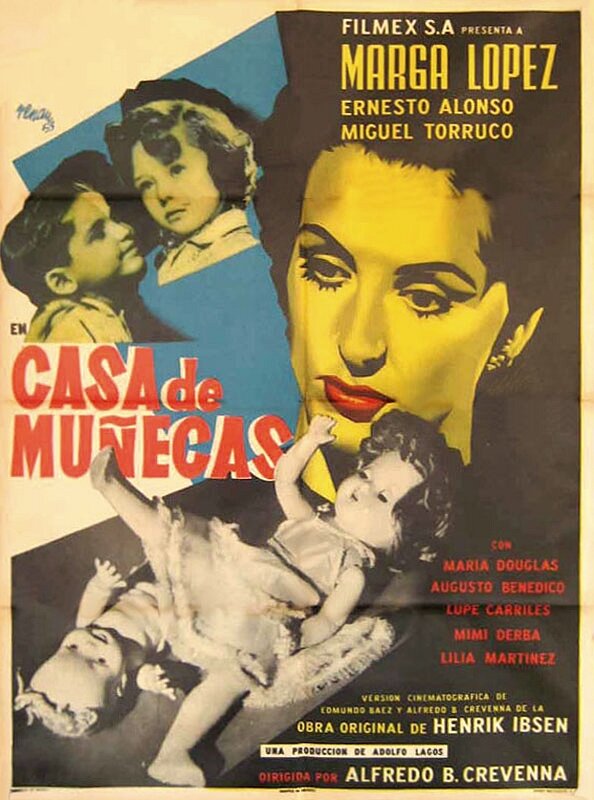 Casa de muñecas (1954) постер