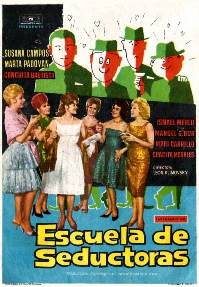 Escuela de seductoras (1962) постер