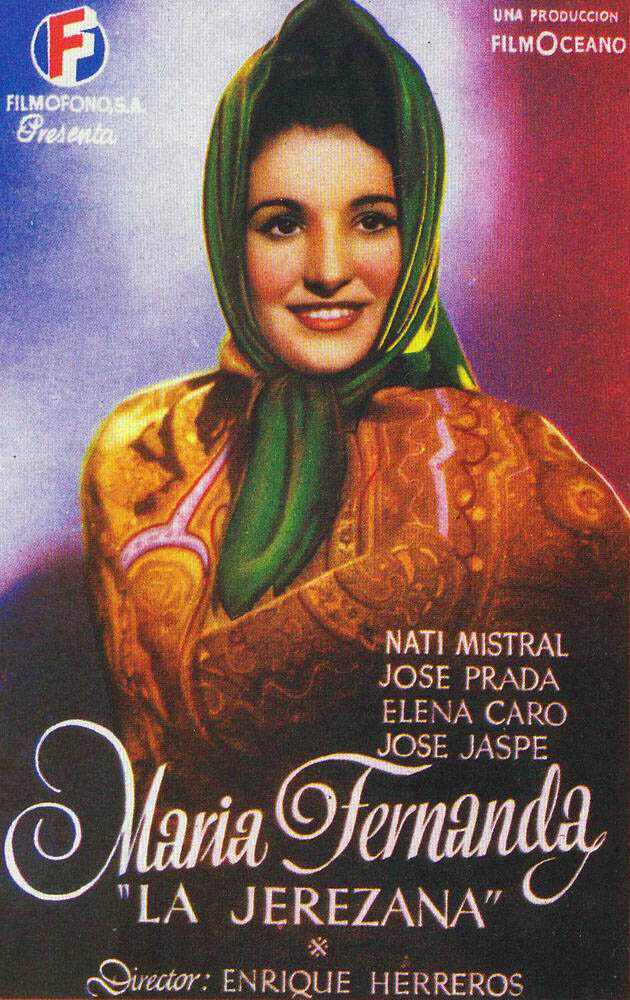 María Fernanda, la Jerezana (1947) постер