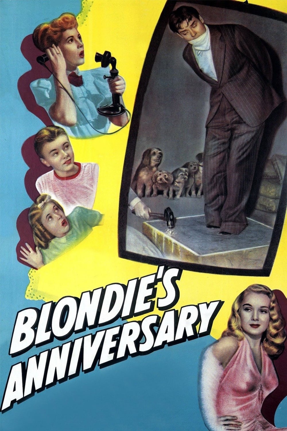 Blondie's Anniversary (1947) постер