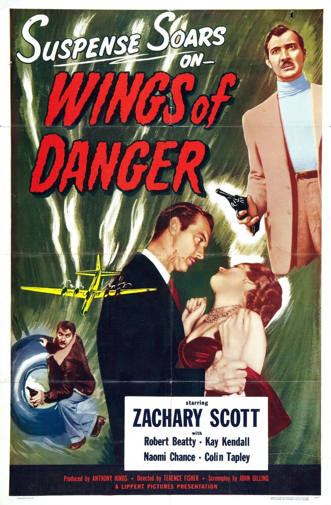Wings of Danger (1952) постер