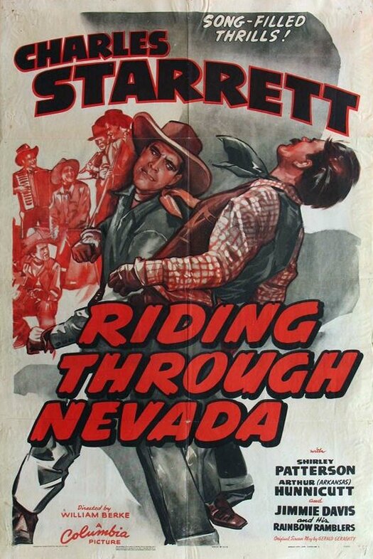 Riding Through Nevada (1942) постер