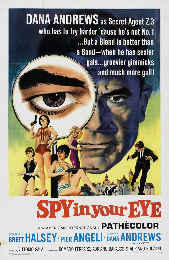 Шпион у тебя в глазу (1965) постер
