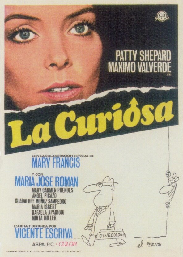 La curiosa (1973) постер