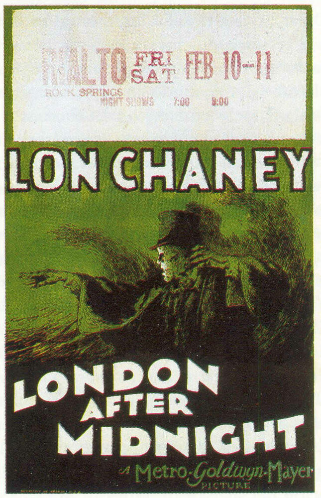 Лондон после полуночи (1927) постер