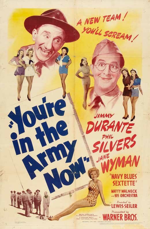 You're in the Army Now (1941) постер