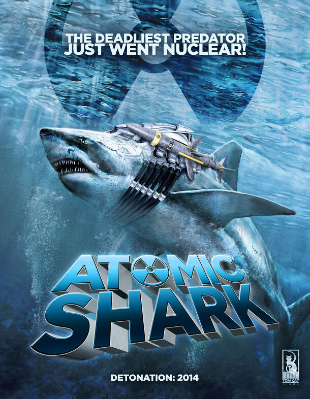 Atomic Shark (2016) постер