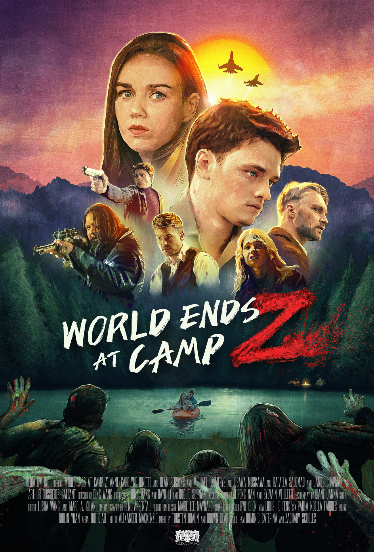 World Ends at Camp Z (2021) постер