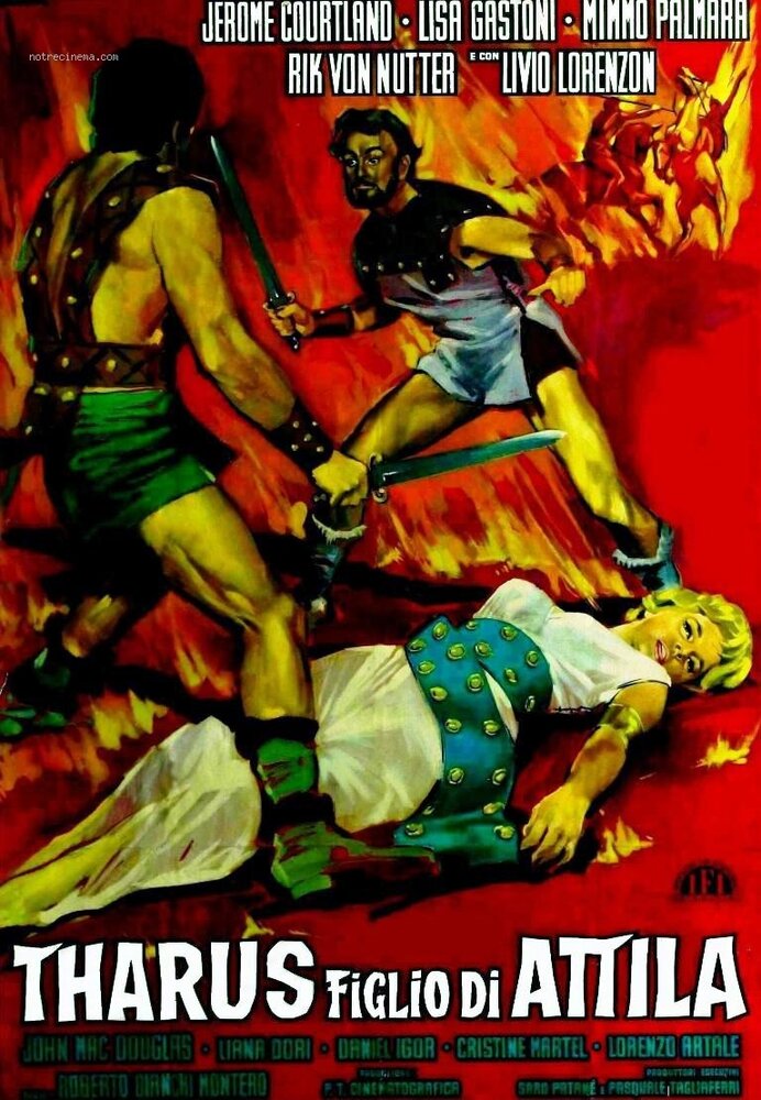 Тарус, сын Аттилы (1962) постер