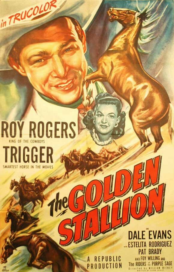 Золотой жеребец (1949) постер