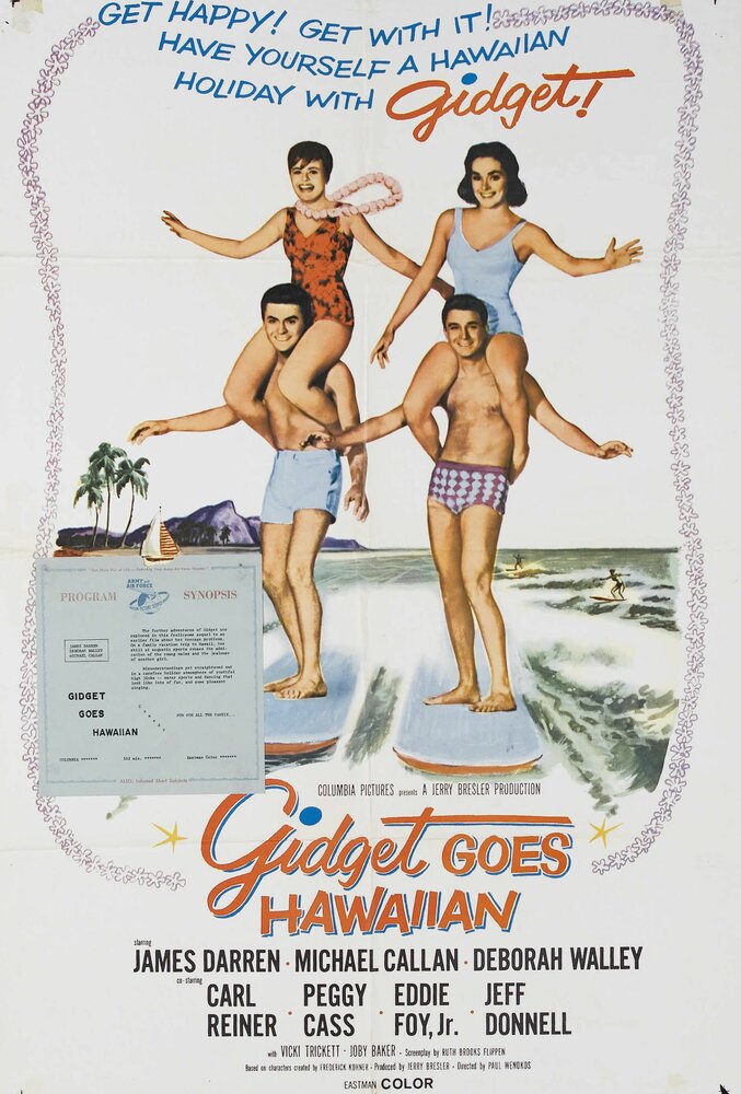 Gidget Goes Hawaiian (1961) постер