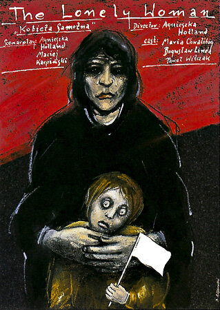 Одинокая женщина (1987) постер