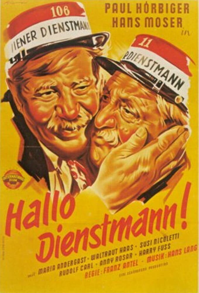 Hallo Dienstmann (1952) постер