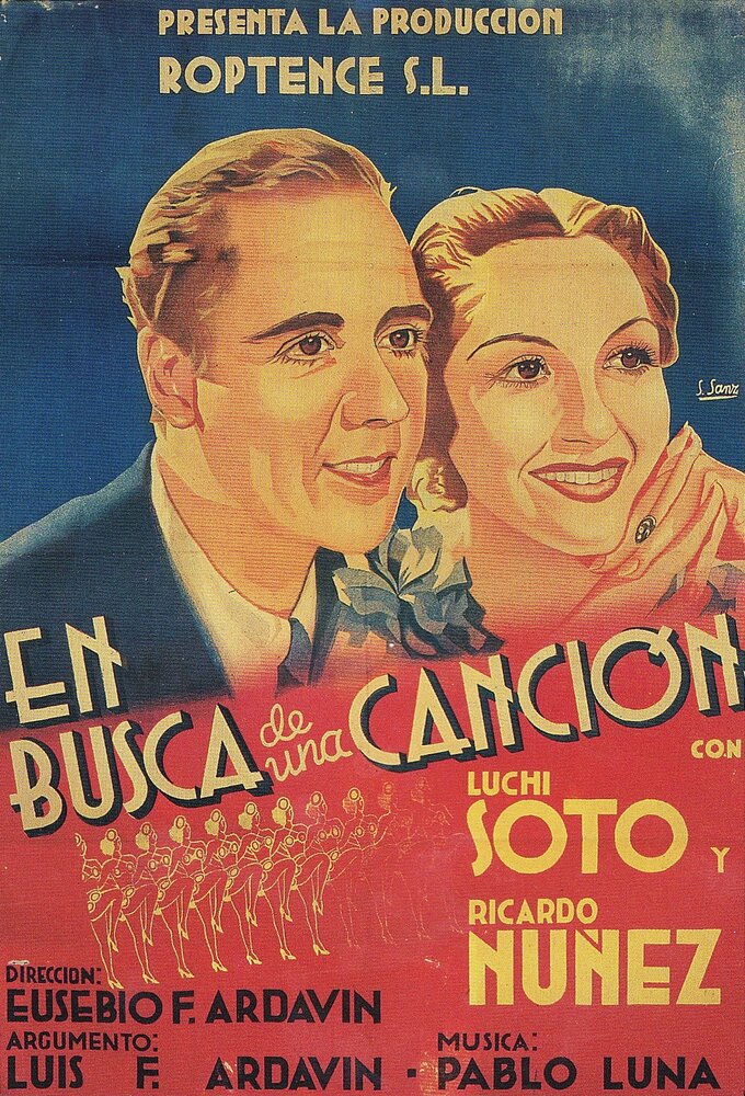 В поисках песни (1937) постер