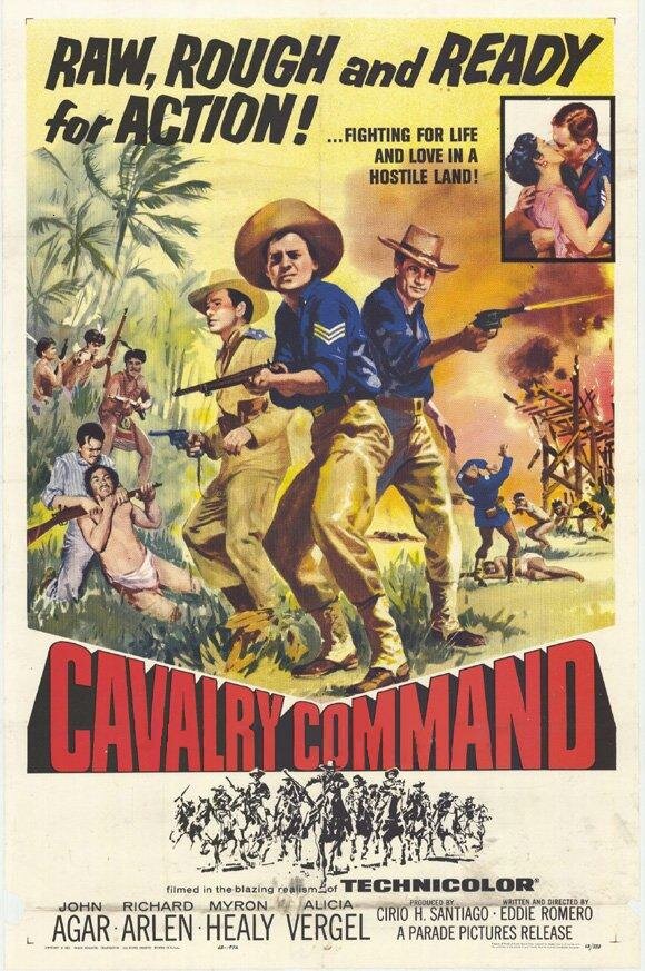 Отряд кавалерии (1958) постер