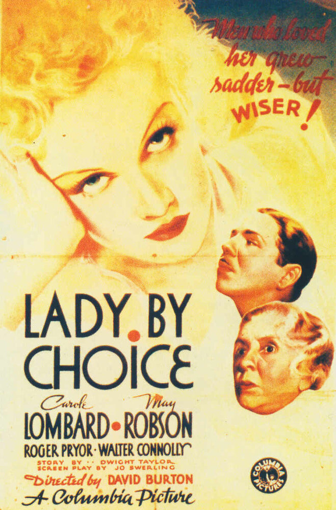 Lady by Choice (1934) постер