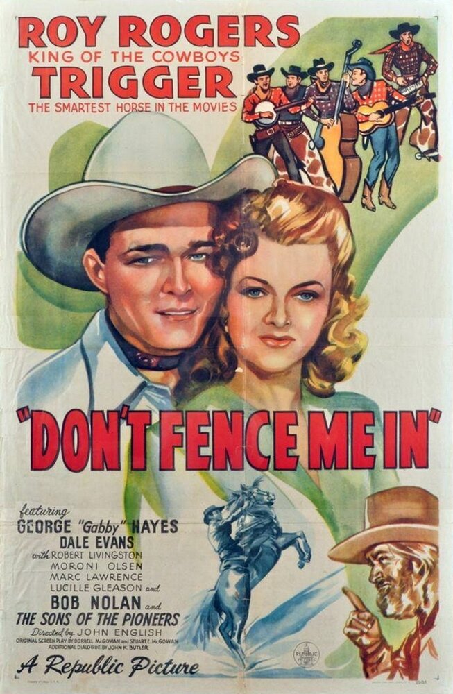 Don't Fence Me In (1945) постер