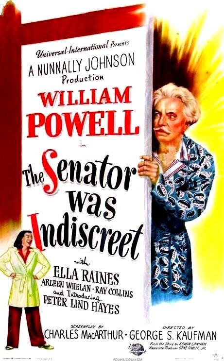 Сенатор был несдержан (1947) постер