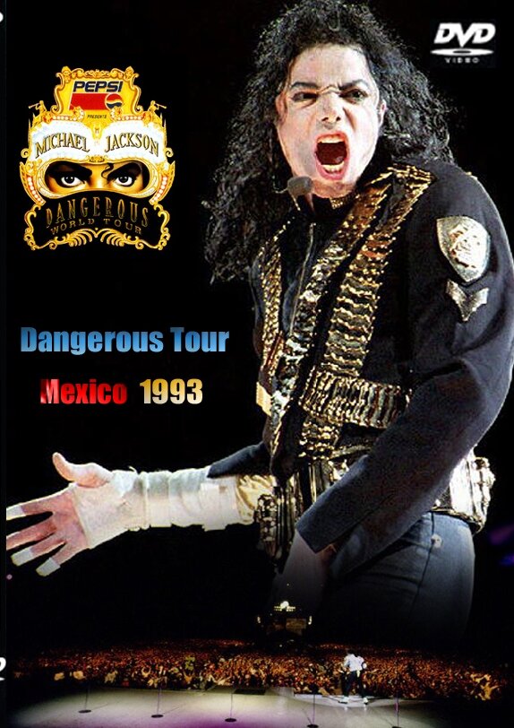 Michael Jackson Live in Mexico: The Dangerous Tour (1993) постер