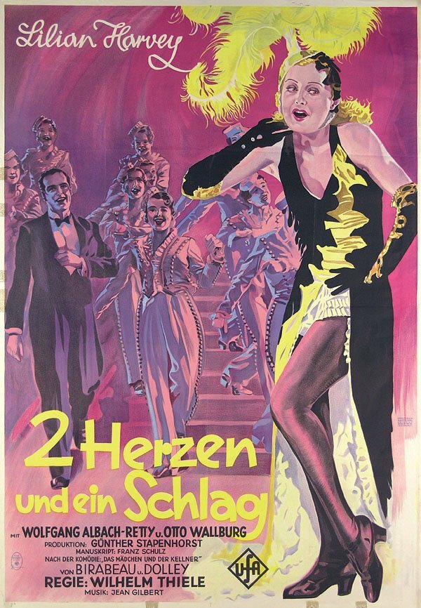 Два сердца бьются в унисон (1932) постер