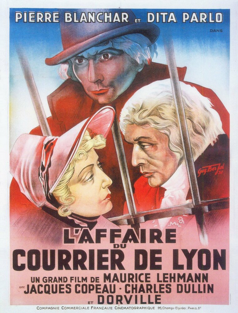 Дело лионского курьера (1937) постер