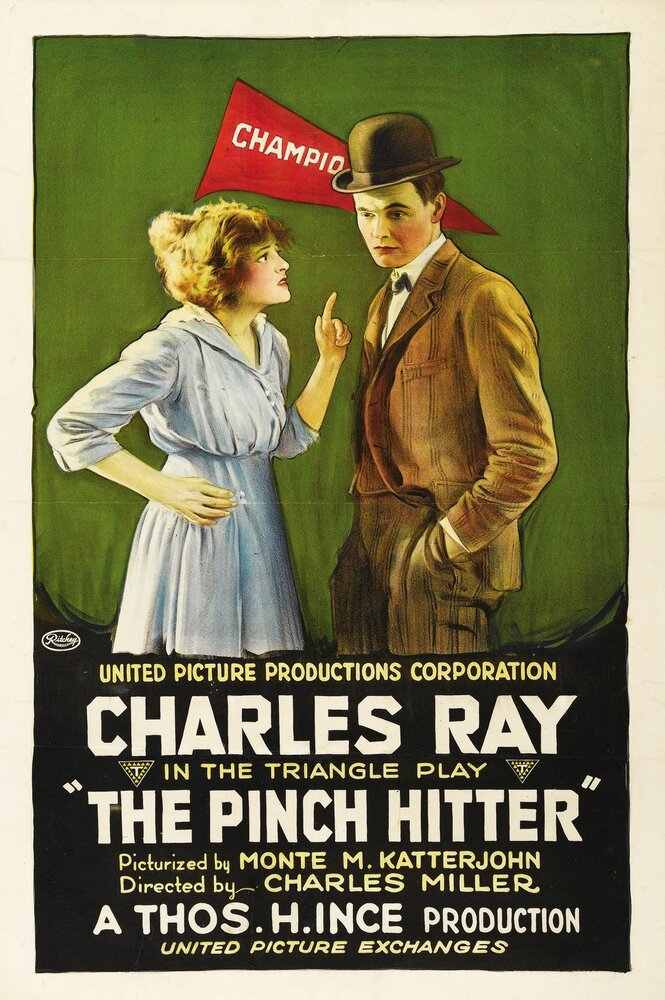 The Pinch Hitter (1917) постер